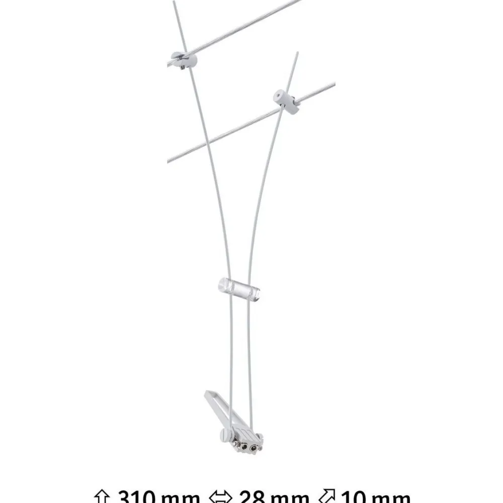 Sale Vaijerivalaisin CorDuo Comet, GU5.3, 12V, himmennettävä, eri värejä Vaijerivalaisimet