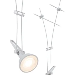Sale Vaijerivalaisin CorDuo Comet, GU5.3, 12V, himmennettävä, eri värejä Vaijerivalaisimet