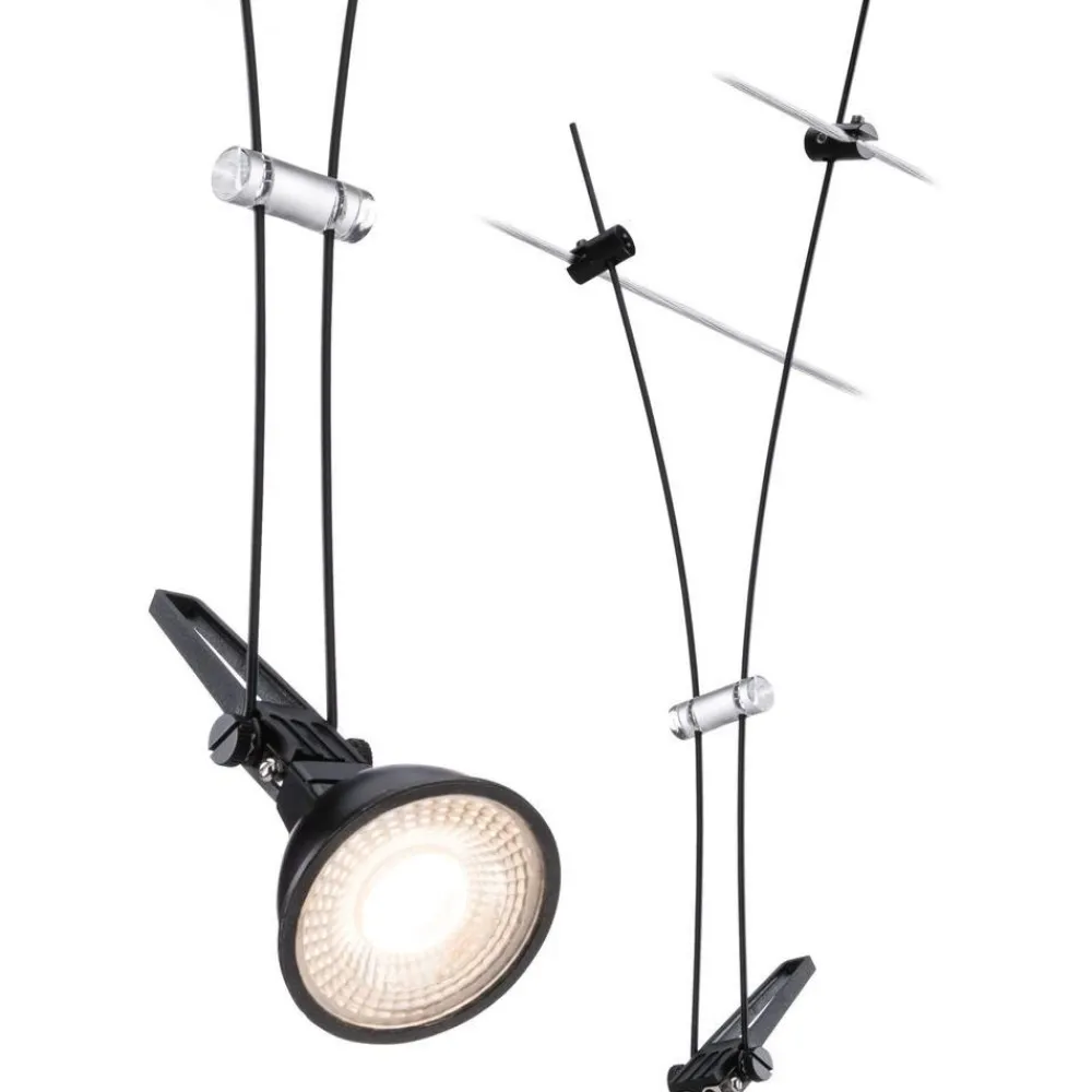 Sale Vaijerivalaisin CorDuo Comet, GU5.3, 12V, himmennettävä, eri värejä Vaijerivalaisimet