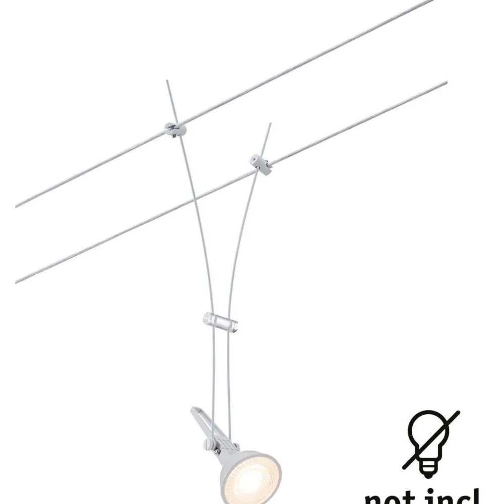 Sale Vaijerivalaisin CorDuo Comet, GU5.3, 12V, himmennettävä, eri värejä Vaijerivalaisimet
