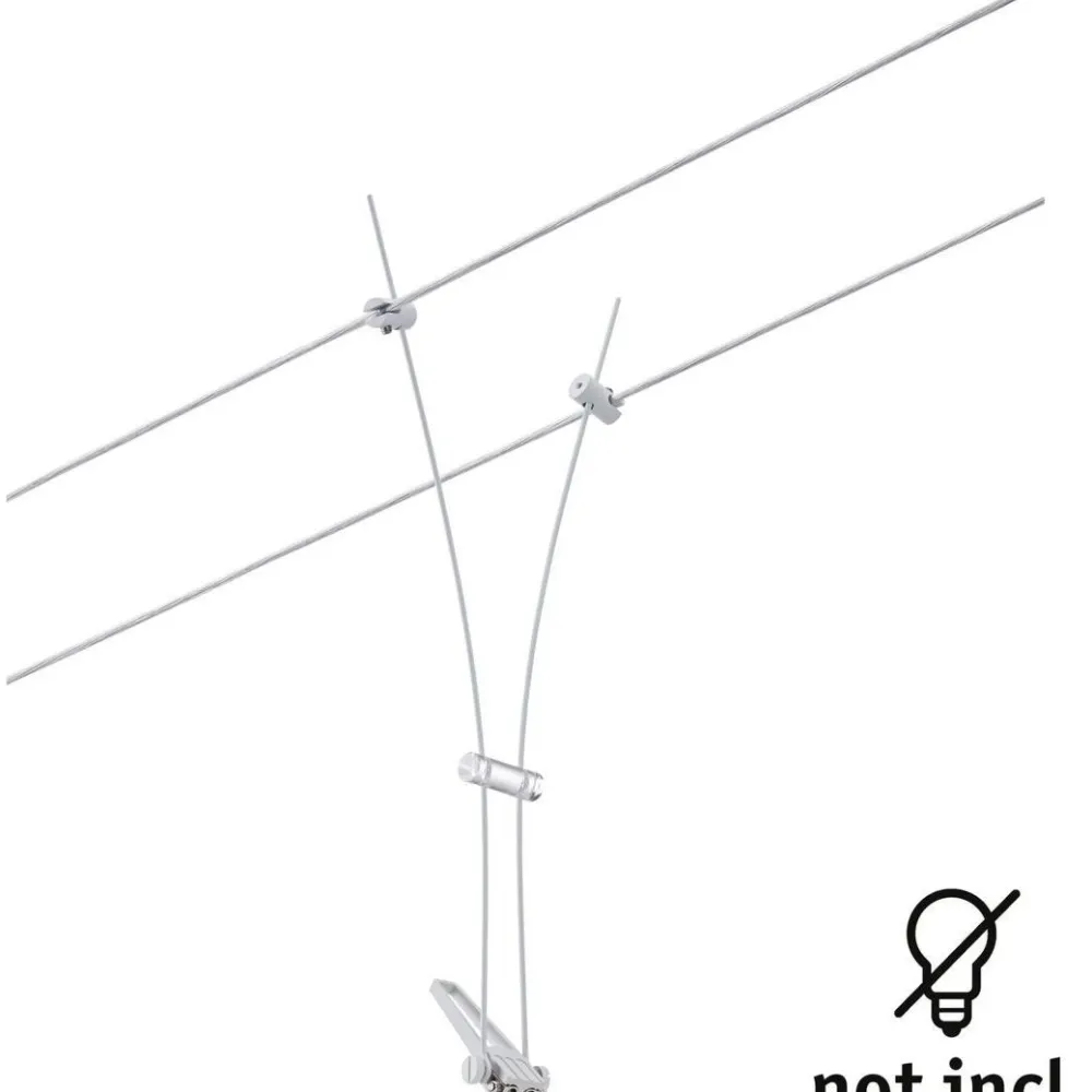 Sale Vaijerivalaisin CorDuo Comet, GU5.3, 12V, himmennettävä, eri värejä Vaijerivalaisimet
