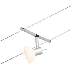 Vaijerivalaisin CorDuo Sheela, GU5.3, 12V, mattakromi*Paulmann Sale