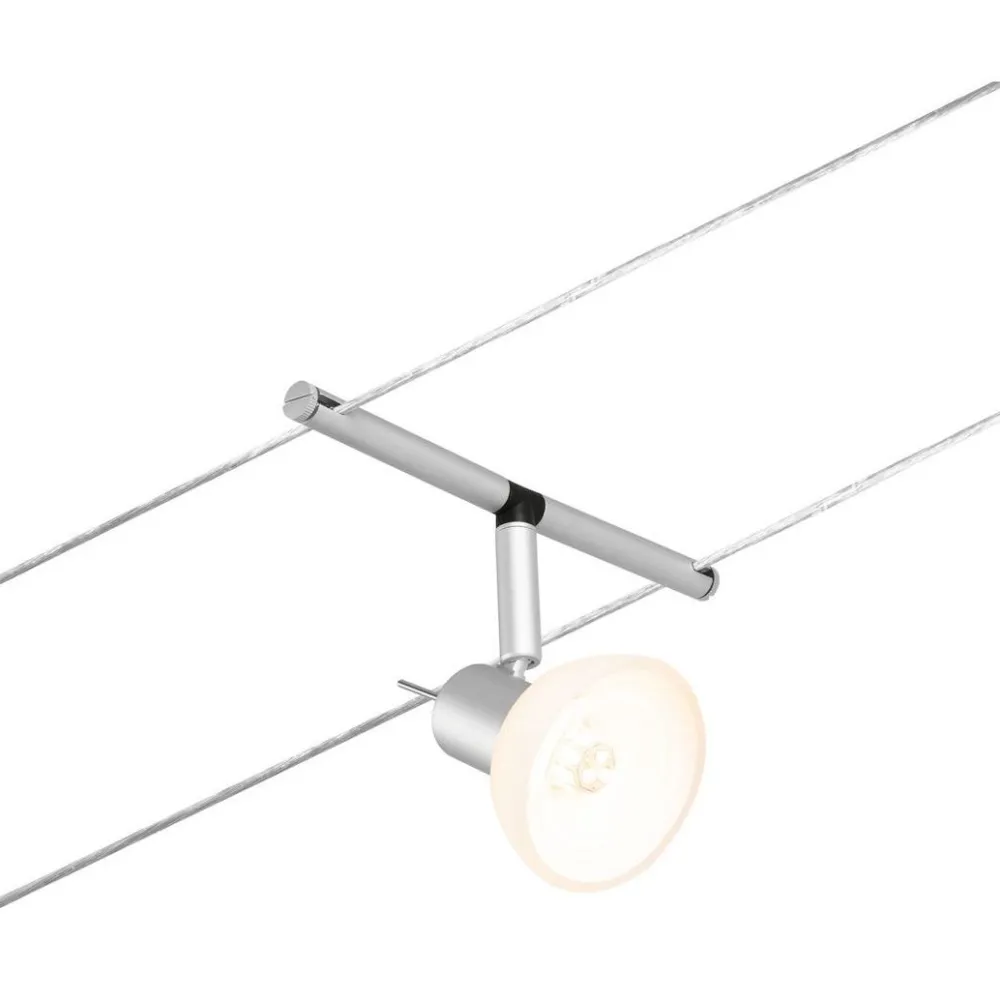 Vaijerivalaisin CorDuo Sheela, GU5.3, 12V, mattakromi*Paulmann Sale