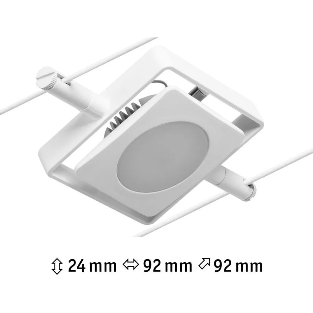Vaijerivalaisin CorDuo MacLED, 250lm, 4.5W, 3000K, 12V, mattavalkoinen*Paulmann Outlet