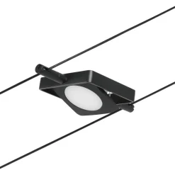 Discount Vaijerivalaisin CorDuo MacLED, 250lm, 4.5W, 3000K, 12V, mattamusta Vaijerivalaisimet