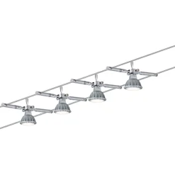 Vaijerivalaisin TogoLED, GU5.3, 12V, himmennettävä, kromi*Paulmann Outlet