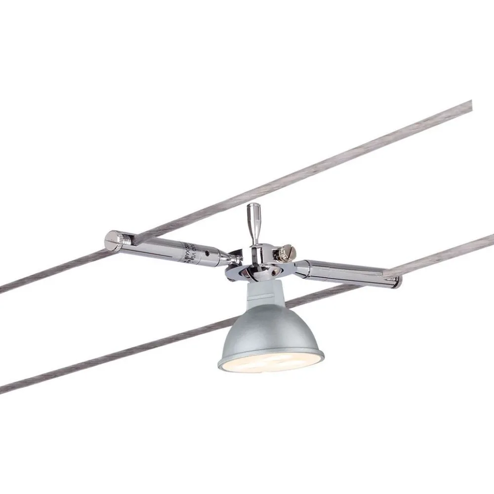 Vaijerivalaisin TogoLED, GU5.3, 12V, himmennettävä, kromi*Paulmann Outlet