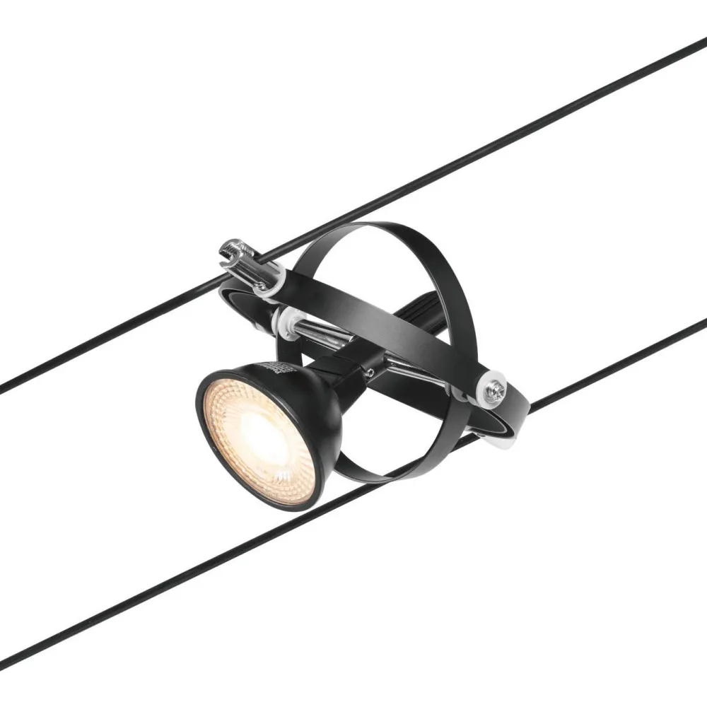 Discount Vaijerivalaisinsetti CorDuo Cardan, GU5.3, 230/12V, 5-osainen, eri värejä Vaijerivalaisimet