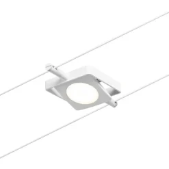 Best Vaijerivalaisinsetti CorDuo MacLED, 3000K, 230/12V, 5 valaisinta, valkoinen/kromi Vaijerivalaisimet