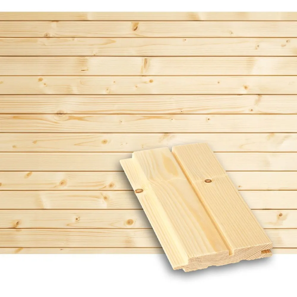 Outlet Valeurapaneeli/saunapaneeli Tuuli Sauna STS4, 15x95mm, TK, kuusi, puuvalmis Kattopaneelit|Saunapaneelit
