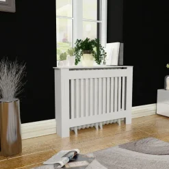 Valkoinen mdf patterinsuojakaappi 112 cm*FinePRICE Discount