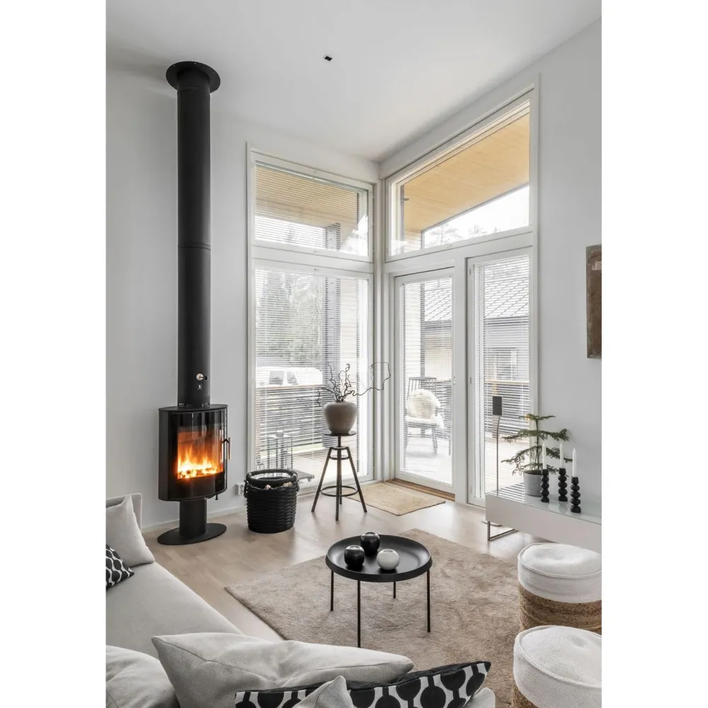 Valmispiippu Siro Prime Ø150mm, takkaan*Härmä Air Outlet