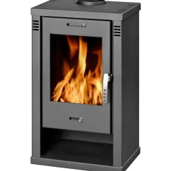 Clearance Valmistakka Torino, 7kW, musta Kiertoilmatakat|Kamiinat Ja Kevyttakat