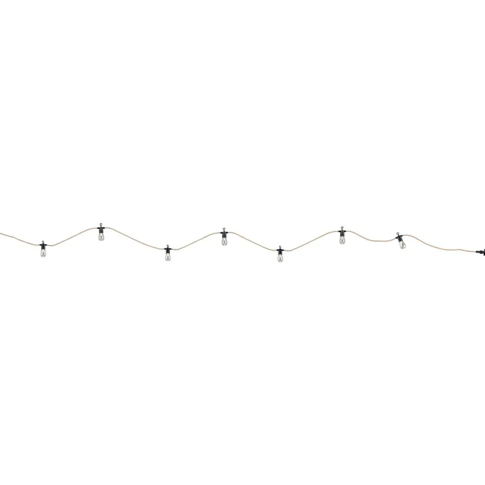 Best Valoketju LED Ember 6m musta/luonnollinen väri Terassivalot|Terassivalot Ja Maavalot