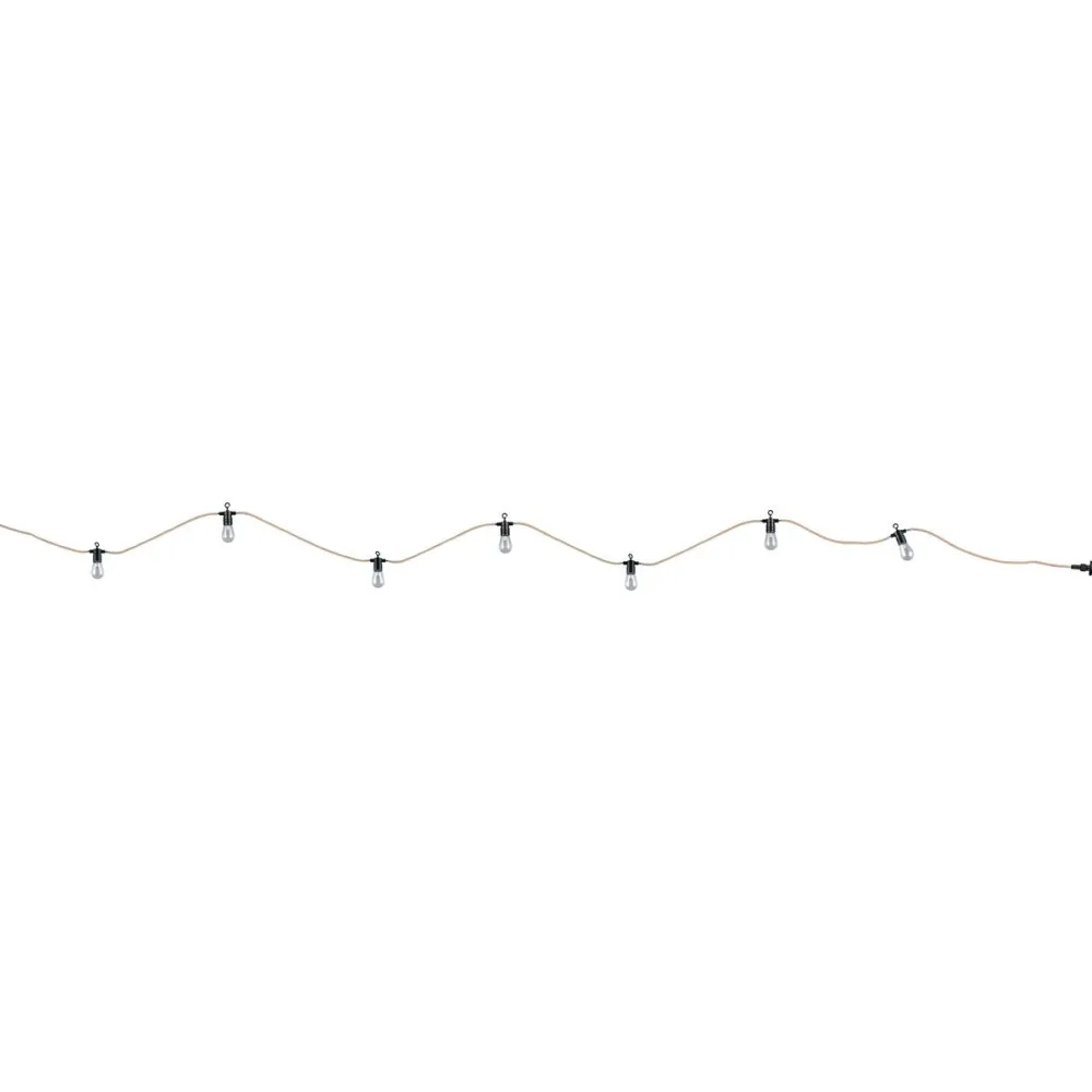 Best Valoketju LED Ember 6m musta/luonnollinen väri Terassivalot|Terassivalot Ja Maavalot