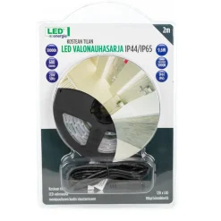 Valonauhasarja , LED, 9.6W, 600lm, 3000K, IP65, 2m*LED Energie New