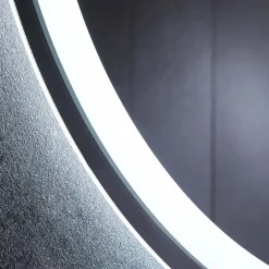 Valopeili ø60cm, LED edessä, säädettävä värilämpötila Kylpyhuoneen Peilit