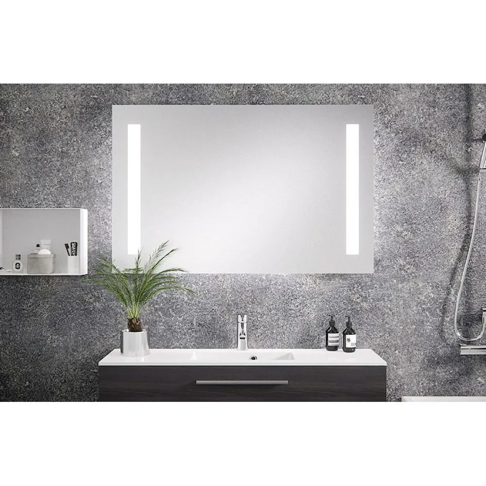 New Valopeili Sol 1200x700 mm pistorasialla ja virtakytkimellä Kylpyhuoneen Peilit