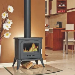 Valurautatakka Agnes, 5kW, musta*SVT Hot