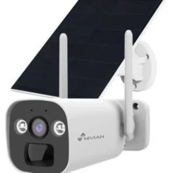 Valvontakamera Nivian Smart, 2K resoluutiolla, 4G modeemilla, akulla ja aurinkokennolla*Celotron