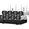 Valvontakamerapaketti Nivian Professional, 8x3MP kameraa, 16 kanavaa, langaton, yönäkö*Celotron New