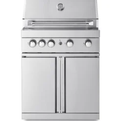 Vapaasti seisova kaasugrilli 4 poltinta ja infrapunalämmitin Stainless Collection*Myoutdoorkitchen Sale