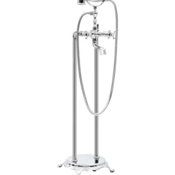 Vapaasti seisova kylpyammeen hana ruostumaton teräs 99,5 cm*FinePRICE Discount