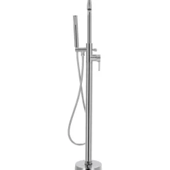 Vapaasti seisova kylpyammeen hana ruostumaton teräs 118,5 cm Ammehanat