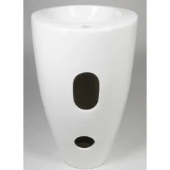 Vapaasti seisova pesuallas VS701, 50x84cm, valkoinen*Interia