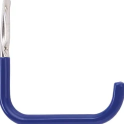 Discount Varastokoukku 210mm sinitty teräs muovitettu Työkaluseinät
