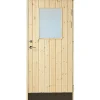 Varaston ovi 18° suora paneeli, lasi oikea 90x200cm 2-lasi*JABO Hot