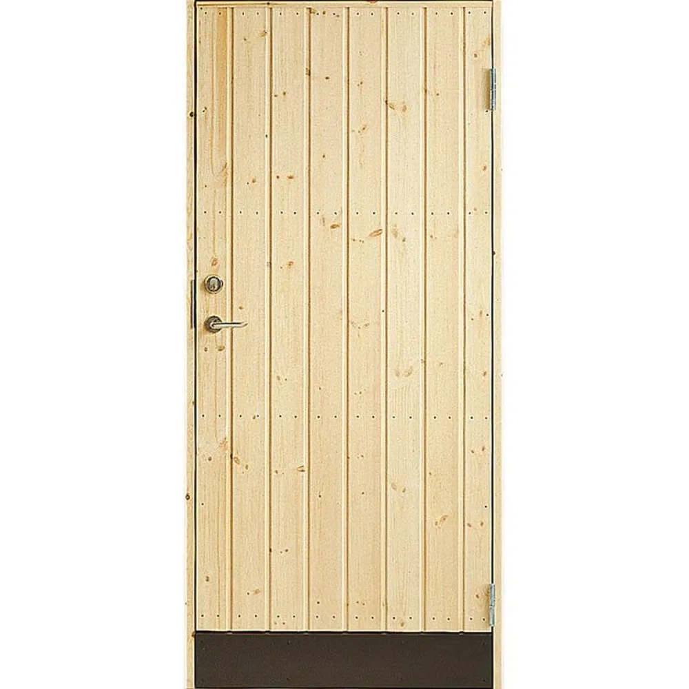 Varaston ovi 18° suora paneeli oikea 100x210cm*JABO Discount