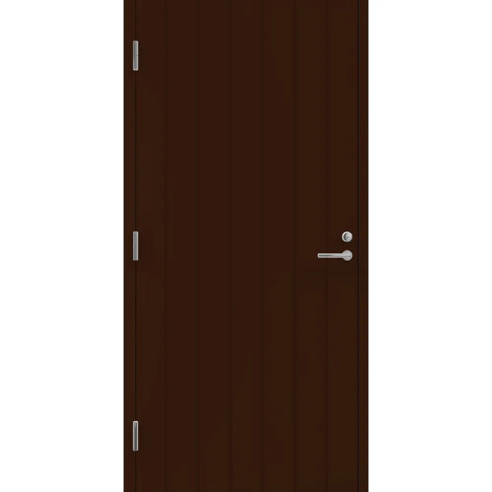 Varaston ovi VO2 karmi 92 mm RR32 tummanruskea*Oulux Discount