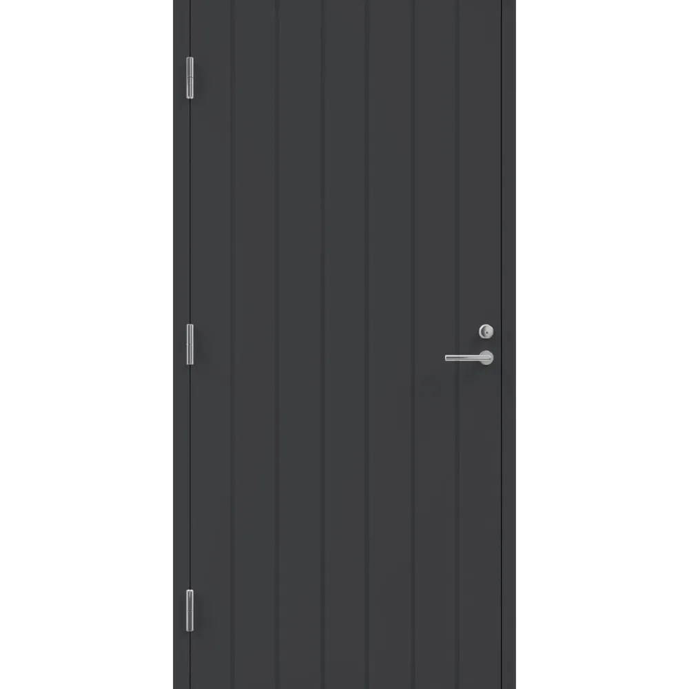 Varaston ovi VO2 karmi 92 mm RR23 tummanharmaa*Oulux Best