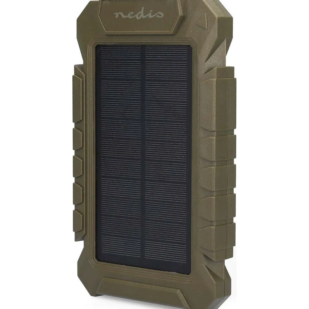 Varavirtalähde aurinkopaneelilla WCPBK80GN, 8000mAh*Nedis Outlet