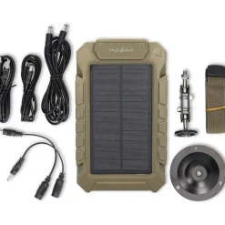 Varavirtalähde aurinkopaneelilla WCPBK80GN, 8000mAh*Nedis Outlet