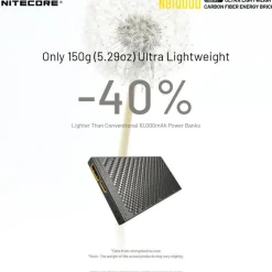 Varavirtalähde NB10000 Gen2 10000mAh*Nitecore Clearance
