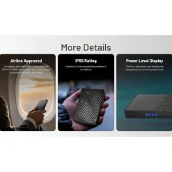 Hot Varavirtalähde Pocket 10000 10000mAh USB-C Aggregaatit