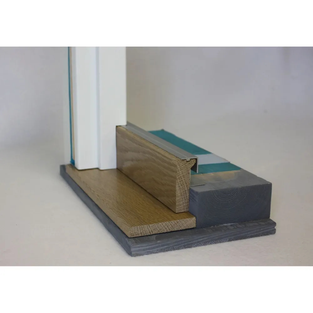 Online Vedeneriste-pystykynnys 27x70x1010mm M10, tammilista 10x100, alulista 18x20x1010mm Kynnykset