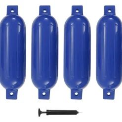Discount Veneen lepuuttaja 4 kpl sininen 51x14 cm PVC Veneily