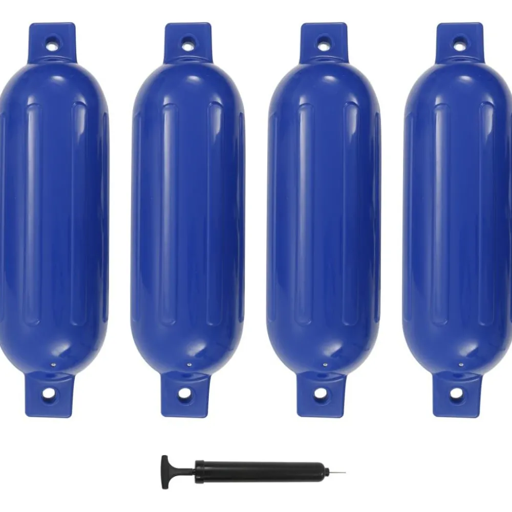 Discount Veneen lepuuttaja 4 kpl sininen 51x14 cm PVC Veneily