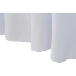 Venyvät pöytäliinat 2 kpl helmalla 183x76x74 cm valkoinen*FinePRICE Discount