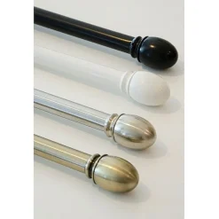 Verhotanko Olivia Ø16/19 mm 130-240 cm valkoinen*Hasta Discount