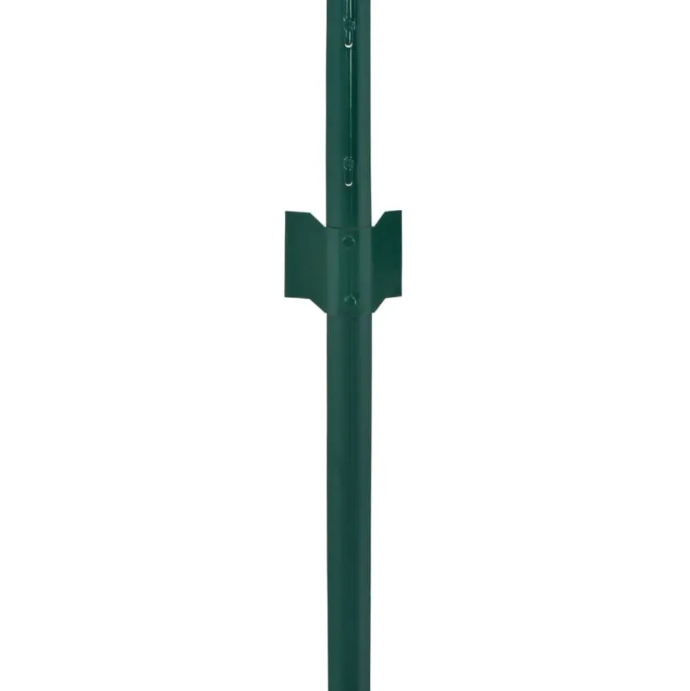 Outlet Verkkoaita tolpilla teräs 25x0.5m silmäkoko 25mm vihreä Aitaverkot