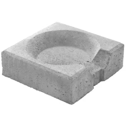 Vesikourun kuppi Lakka 100x300x300 mm harmaa*Lakka Rakennustuotteet New