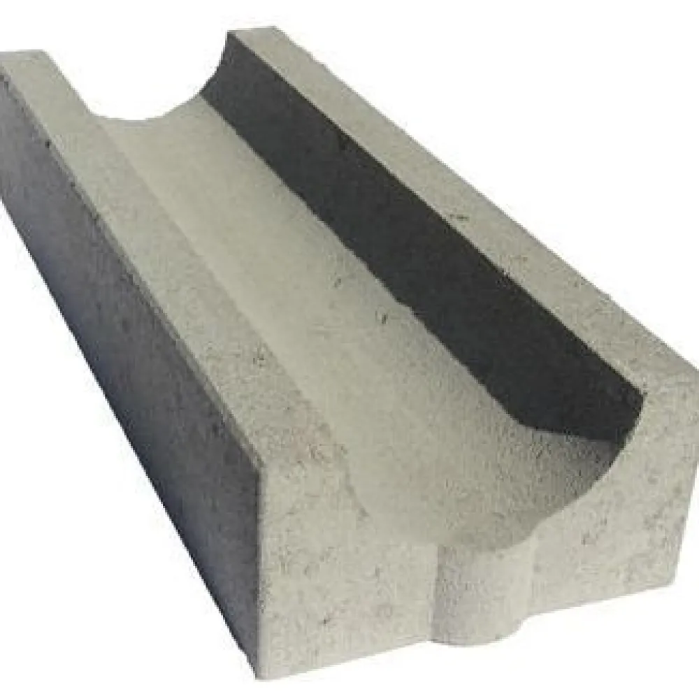 Vesikouru Kevyt 500x195x100 mm sileä harmaa*Rudus Online