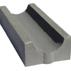 Vesikouru Kevyt 500x195x100 mm sileä musta*Rudus Online