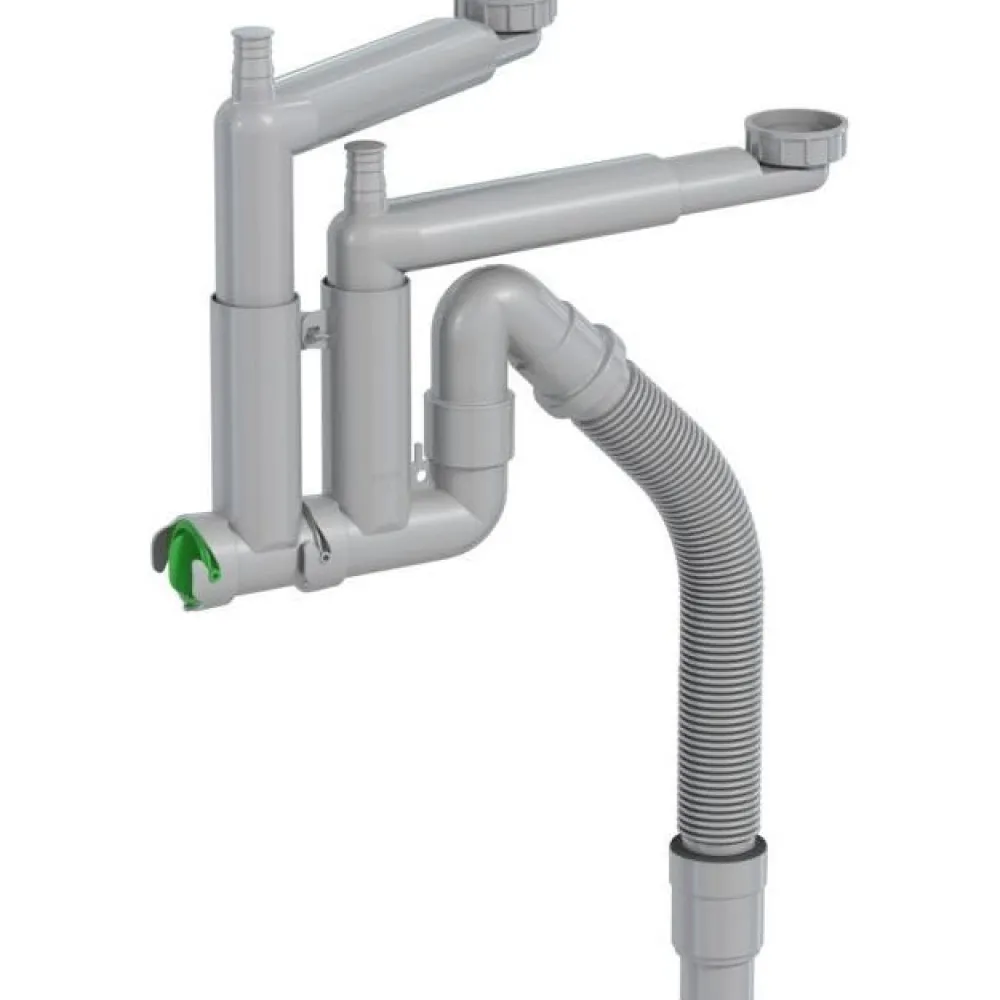 Outlet Vesilukko Smartloc, 2-os, 1½" kierreliitoksella Vesilukot