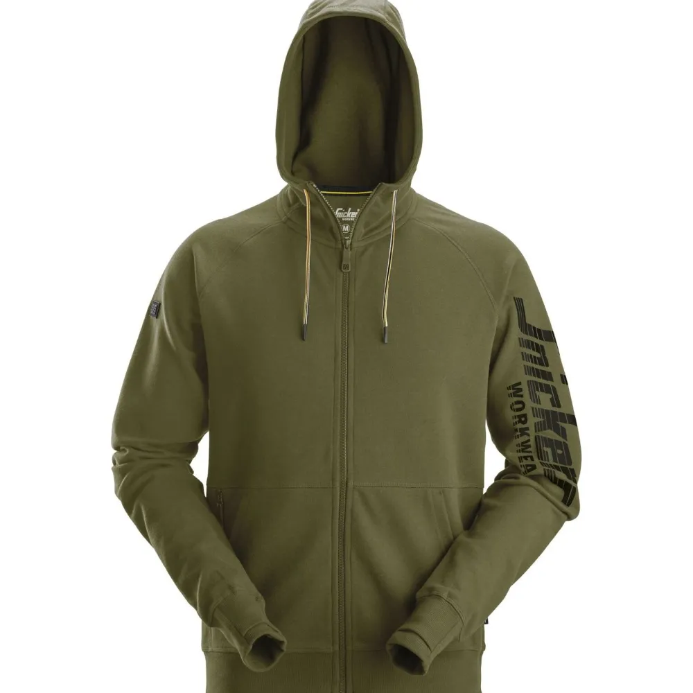 Vetoketjuhuppari 2895 logolla*Snickers Workwear Discount