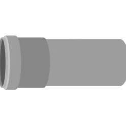 Best Viemärin muhviputki HT SN8 Ø110x500 mm Viemäriputket Ja -Osat